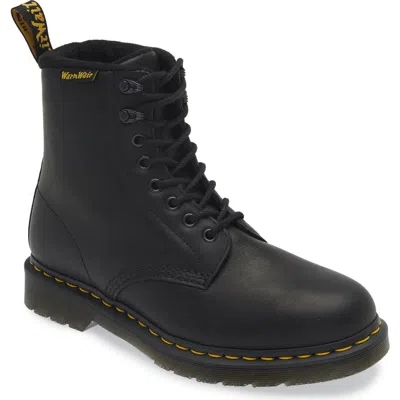 Dr. Martens' Dr. Martens 1460 Pascal Waterproof Fleece Lined Boot In Black