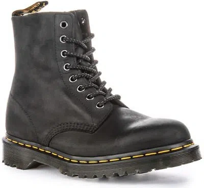 Pre-owned Dr. Martens' Dr Martens 1460 Pascal Womens Boot In Black Size Us 5 -11