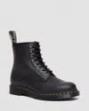 Dr. Martens' 1460 Genix Nappa Reclaimed Leather Lace Up Boots In Black