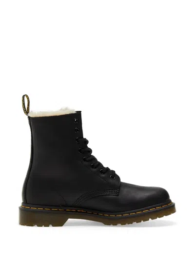 Dr. Martens 1460 Serena Lace-up Boots In Black