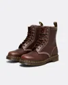 Dr. Martens' 1460 Serena Pull Up Womens Faux Fur Lined Boots In Brown