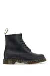 Dr. Martens' Dr. Martens Round-toe Lace-up Ankle Boots In Black