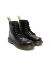 Dr. Martens' 1460 Smooth-grained Leather Boots In Black