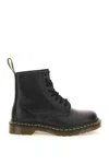 Dr. Martens' Dr.martens 1460 Smooth Lace-up Combat Boots  Black Leather In Black