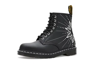 Dr. Martens 1460 Solar Flare Reclaimed Leather Boots In Black