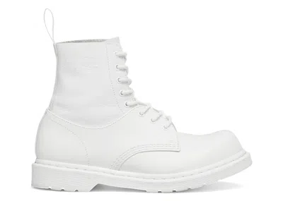 Pre-owned Dr. Martens' 1460 Twist Mm6 Maison Margiela (women's) Sneakers In White