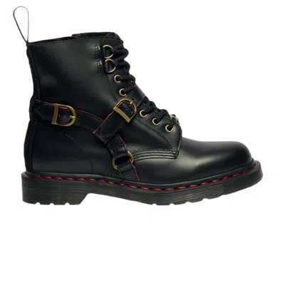 Pre-owned Dr. Martens 1460 'year Of The Horse' | Black | Men's Size 9