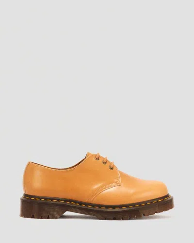 Dr. Martens 1461 3 Eye Shoe Veg Tan Luxe In Orange