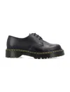 Dr. Martens' Black 1461 Bex Toe Cap Oxfords In Black