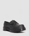 Dr. Martens 1461 Bex Bump Toe Leather Shoes In Black