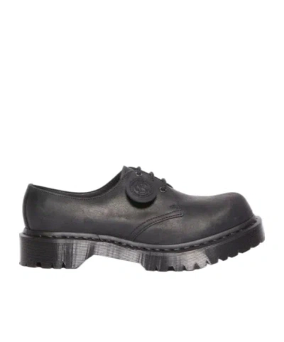 DR. MARTENS 1461 WAX COMMANDER DERBY SHOES