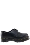 Dr. Martens' Dr. Martens Black Leather Oxford 1461 Lace-up Shoes In Black