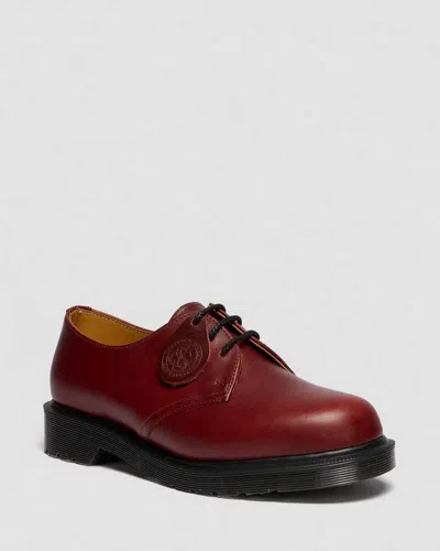 Dr. Martens 1461 Classic Calf Leather Shoes In Red