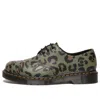 Dr. Martens' Dr. Martens 1461 Distorted Leopard Print Oxford Shoes 'khaki Green'