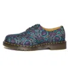 Dr. Martens' Dr. Martens 1461 Floral Jacquard Oxord Shoes 'black Purple'