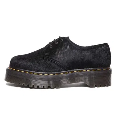 Dr. Martens' Dr. Martens 1461 Hair-on Platform Shoes 'black Hair On'