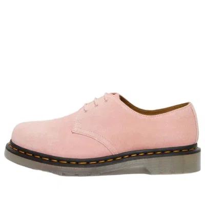 Dr. Martens 1461 Lced Suede In Neutral