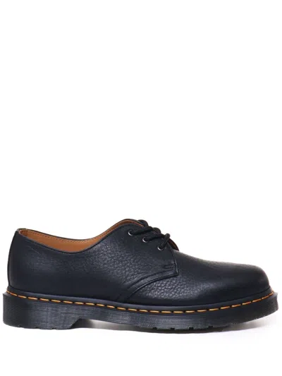 Dr. Martens Leather Oxford 1461 Lace-ups In Black