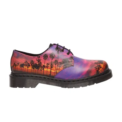 Pre-owned Dr. Martens 1461 'los Angeles' In Purple
