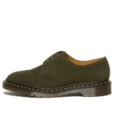 Dr. Martens 1461 Made In England Buck Suede Oxford 'green'