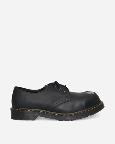 Dr. Martens 1461 Metal Toe Leather Shoes In Black