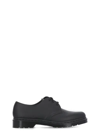 Dr. Martens 1461 Mono Lace Up Shoes In Black
