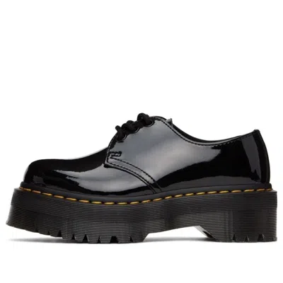 Dr. Martens' Dr. Martens 1461 Patent Leather Platform In Black