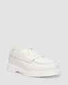 Dr. Martens 1461 Penton Mm6 Leather Shoes In White