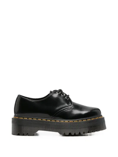 Dr. Martens 1461 Quad Derby Shoes In Animal Print