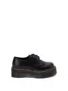 Dr. Martens' `1461 Quad` Platform Shoes In Black  