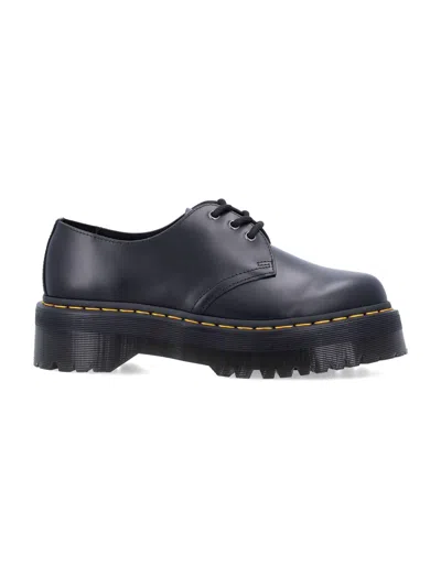 Dr. Martens 1461 Quad Derby Shoes In Black
