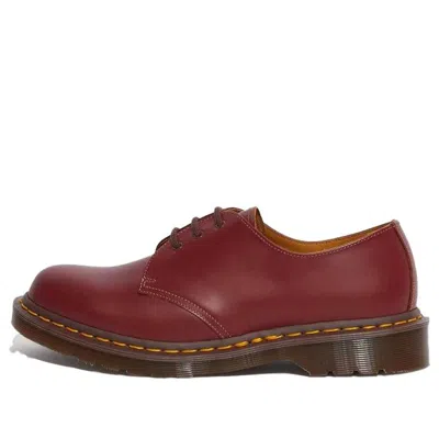 Dr. Martens 1461 Vintage 'red Quilon' In Burgundy