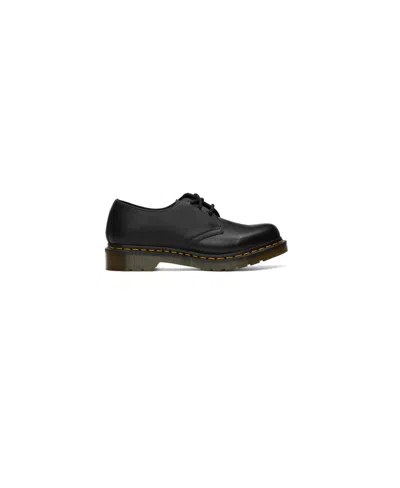Dr. Martens 1461 Virginia Lace-up Loafers In Black