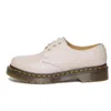 Dr. Martens 1461 Virginia Leather Shoes 'vintage Taupe' In Multi