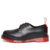 Dr. Martens 1461 Year Of The Rabbit Leather Oxford Shoes 'black Red'