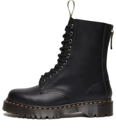 Dr. Martens' Dr. Martens 1490 Hi Bex Zip Leather Boots 'black'