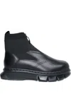 Dr. Martens 14xx Qubist Zip-front Boots In Black