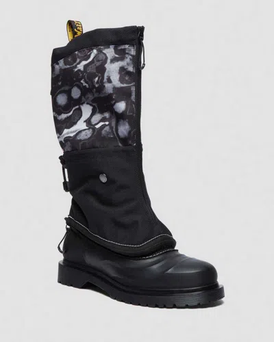 Dr. Martens 14xx Removable Gaiters Sub Boots In Black