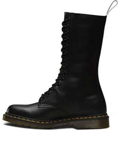Dr. Martens' Dr. Martens 1914 Smooth Martin Boots Couple Style Black