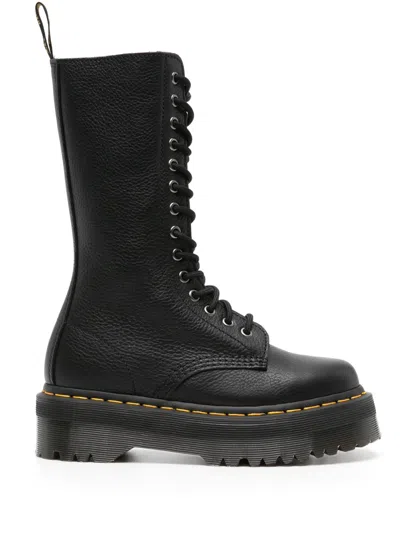 Dr. Martens 1b60 Bex Lace-up Leather Boots In Black