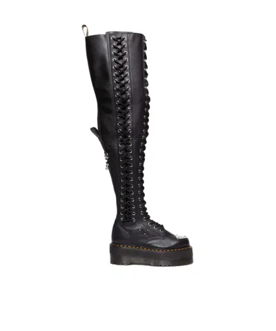 Dr. Martens' 28-eye Extreme Max Boots In Black
