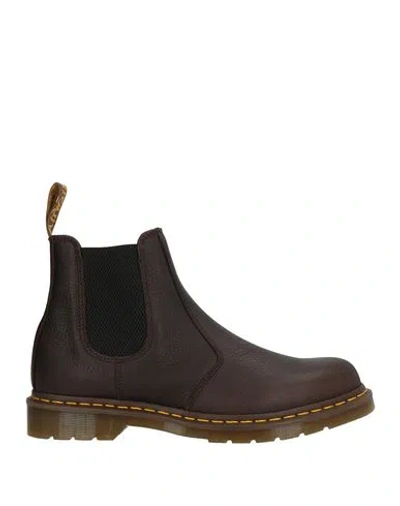 Dr. Martens 2976 Ambassador Man Ankle Boots Dark Brown Size 5 Leather