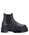 Dr. Martens' Dr. Martens Woman Ankle Boots Black Size 9 Textile Fibers In Black