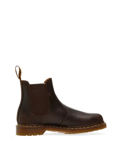 Dr. Martens 2976 Ankle Boots In Brown