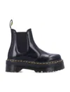 Dr. Martens 50mm 2976 Quad Leather Platform Chelsea Boots In Black