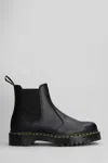 Dr. Martens' 2976 Bex Chelsea Boots In Smooth Leather In Black