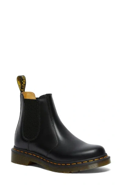 Dr. Martens Black Vintage 2976 Leather Chelsea Boots In Schwarz
