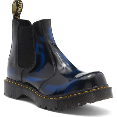 Dr. Martens' Dr. Martens 2976 Chelsea Boot In Black/dms Blue