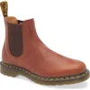 Dr. Martens' 2976 Carrara Mens Chelsea Boots In Saddle Tan