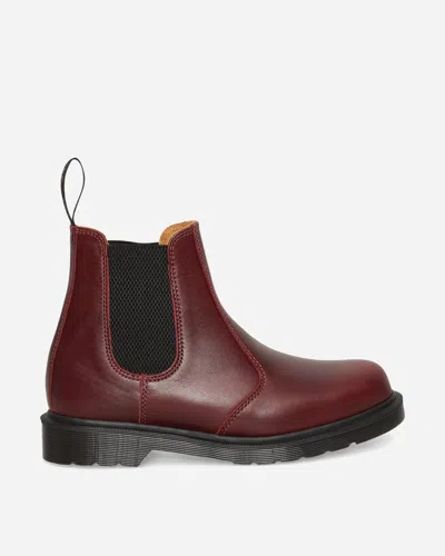 Dr. Martens 2976 Chelsea Boots Burgundy In Red